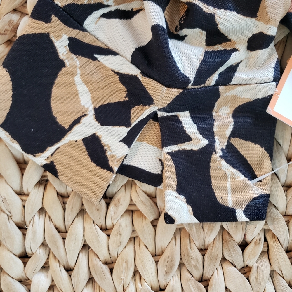 DVF Pure Silk Wild Print Dress - Picture 5 of 11